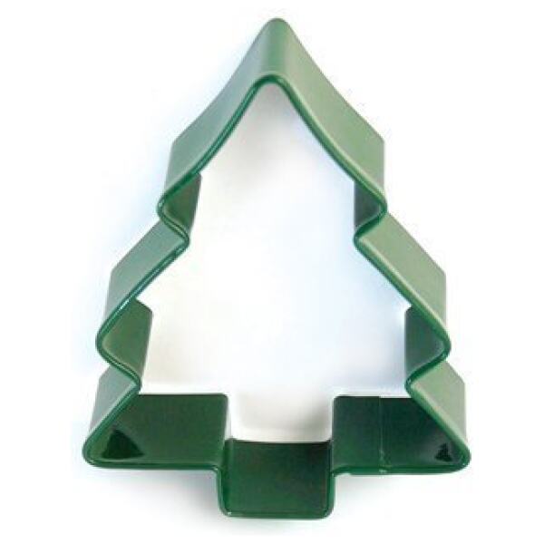 COOKIE CUTTER CHRISTMAS TREE 9CM GREEN - DONALDSON