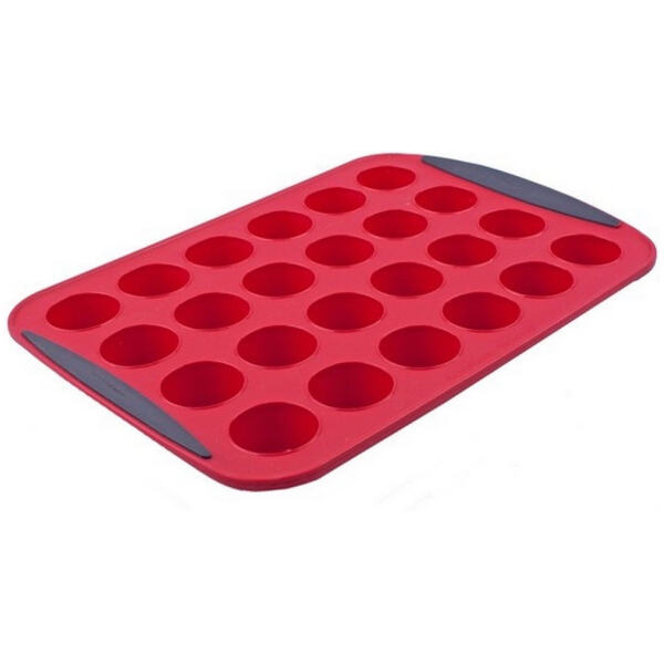 MUFFIN PAN MINI SILICONE 24CUP - DAILY BAKE