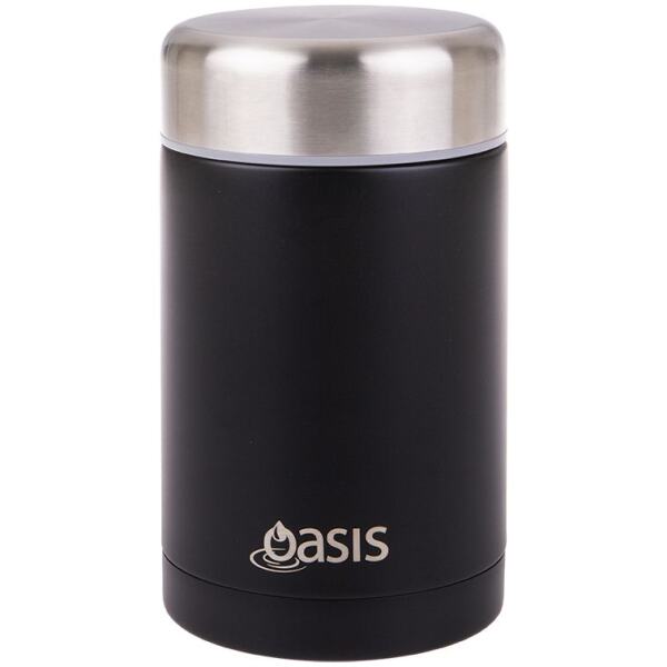 OASIS S/S FOOD JAR BLACK