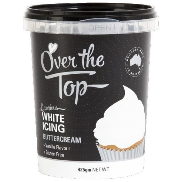 BUTTERCREAM WHITE 425G - OVER THE TOP