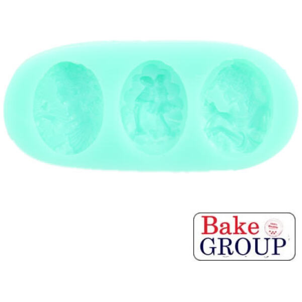 SILICONE MOULD CAMEOS - BAKE GROUP