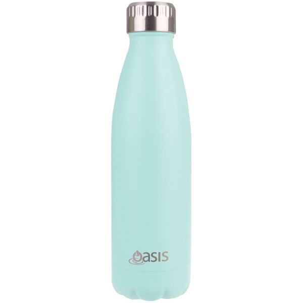 BOTTLE 750ML STAINLESS STEEL MATTE MINT - OASIS