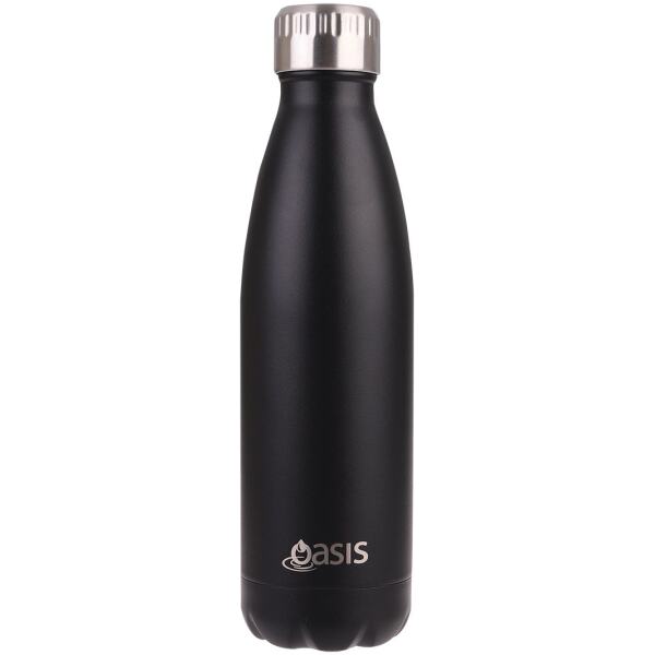 OASIS S/S BOTTLE 1LT BLACK