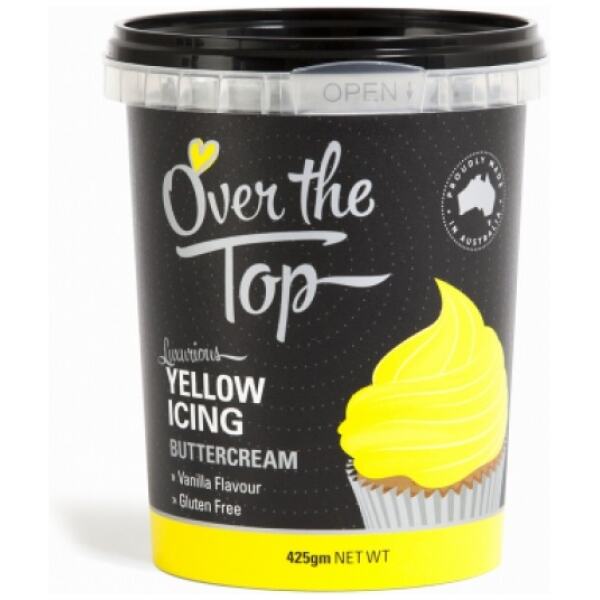 BUTTERCREAM YELLOW 425G - OVER THE TOP