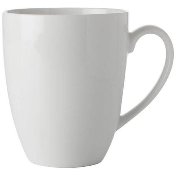 WHITE BASICS COUPE MUG 450ML - MAXWELL & WILLIAMS