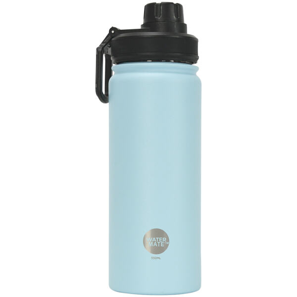 WATER BOTTLE STAINLESS STEEL 950ML GELATO BLUE - WATERMATE