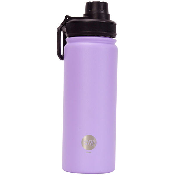 WATER BOTTLE STAINLESS STEEL 950ML GELATO PURPLE - WATERMATE