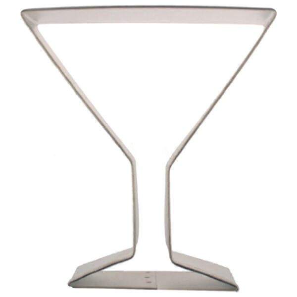 COOKIE CUTTER MARTINI GLASS