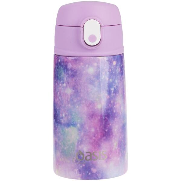 WATER BOTTLE WITH SIPPER 400ML GALAXY - OASIS