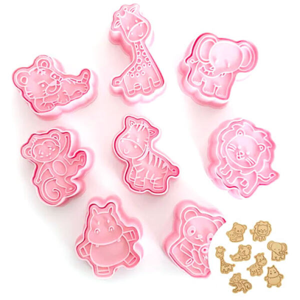 PLUNGER CUTTERS JUNGLE ANIMALS - CAKE CRAFT