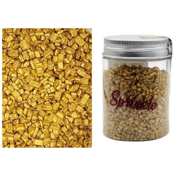 SUGAR CRYSTALS GOLD 100G - SPRINKLE