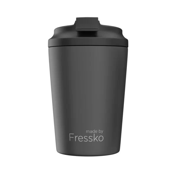 CUP CAMINO 12OZ COAL CERAMIC - FRESSKO